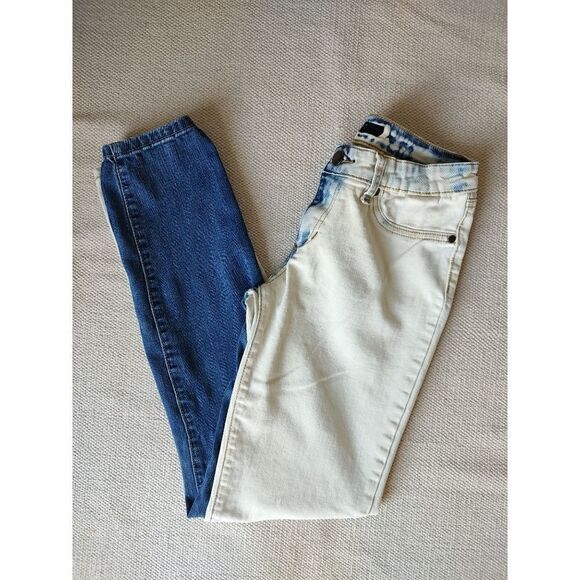 Joe's Jeans Women's Size 14 Bleach Medium Wash Denim Straight Leg - Picture 1 of 8